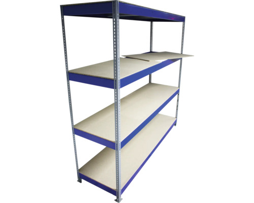 Stellingkast met vier niveaus en metalen frame