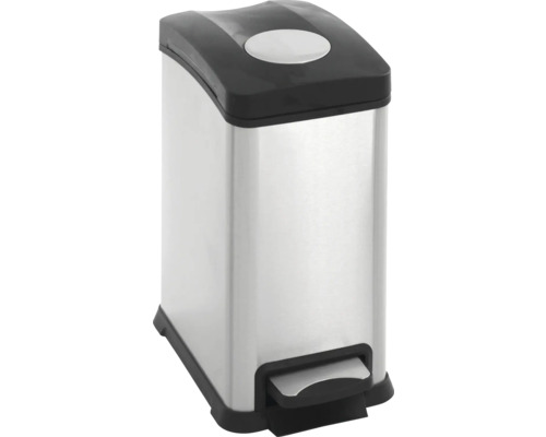 Roestvrijstalen pedaalemmer met voetpedaal