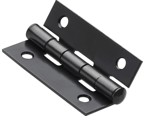 HETTICH Scharnier 40x25 mm zwart, 10 stuks Scharnier met schroefgaten