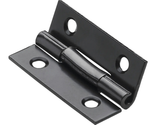 HETTICH Scharnier 30x20 mm zwart, 10 stuks Scharnier met schroefgaten