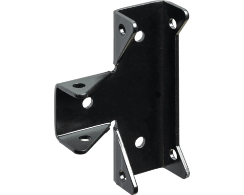 Metalen hoekverbinder met gaten voor houtconstructie