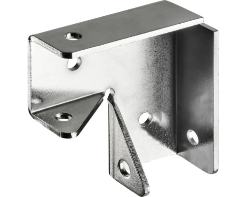 Hoekijzer van metaal met gaten voor bevestiging