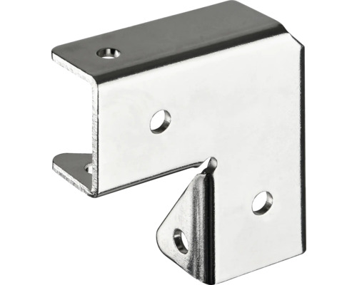 Hoekverbinder van metaal met bevestigingsgaten