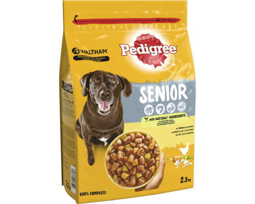 PEDIGREE Hondenvoer Senior 8+ kip en rijst, 2,5 kg PEDIGREE Hondenvoer Senior 8+ kip en rijst, 2,5 kg