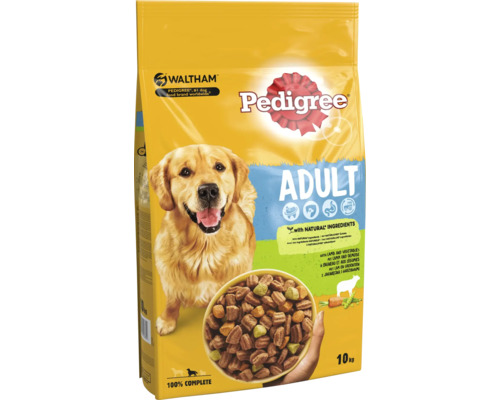 PEDIGREE Hondenvoer Vital Adult lam en groente 10 kg