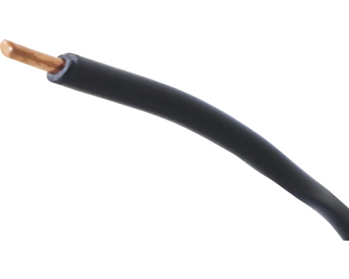 PROFILE Installatiedraad VD 1,5 mm² zwart 10 m