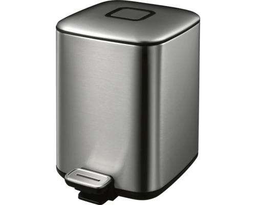 EKO Pedaalemmer Regent mat RVS 6 l EKO Pedaalemmer Regent mat RVS 6 l