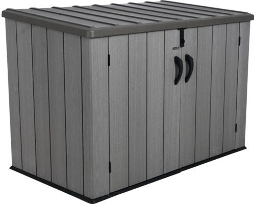 Grijze opbergbox voor buiten