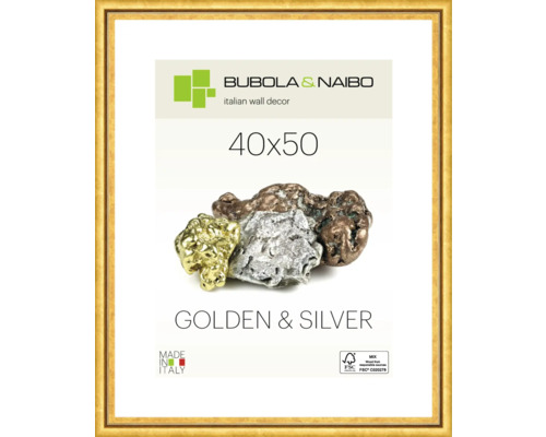 BUBOLA&NAIBO Fotolijst hout 6875/01 goud 40x50 cm
