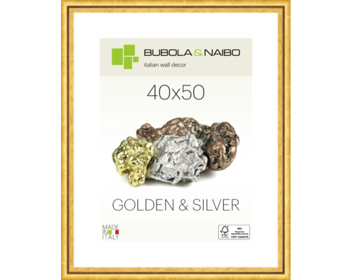 BUBOLA&NAIBO Fotolijst hout Golden 6875/01 goud 40x50 cm