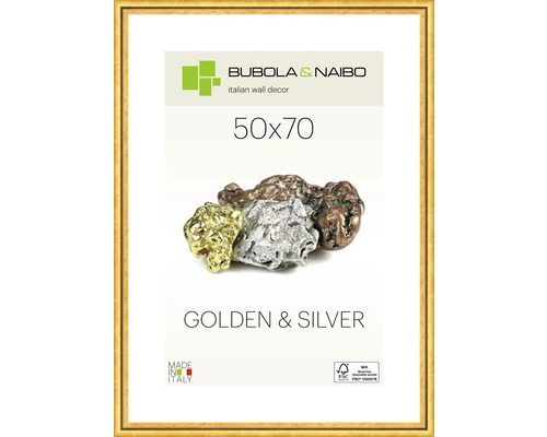 BUBOLA&NAIBO Fotolijst hout Golden 6875/01 goud 50x70 cm