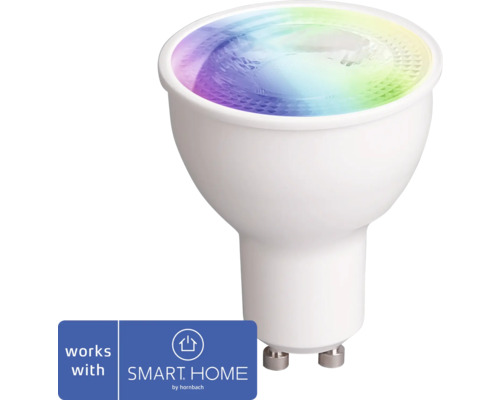 FLAIR Viyu Smart LED lamp GU10/5,5W reflectorvorm RGB+CCT FLAIR Viyu Smart LED lamp GU10/5,5W reflectorvorm RGB+CCT