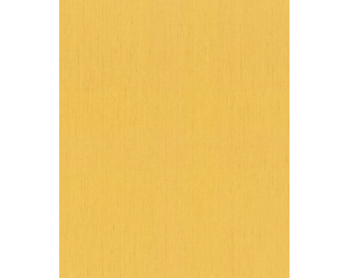 RASCH Vliesbehang 746082 Indian Style effen geel Houtstructuur voor interieurbouw