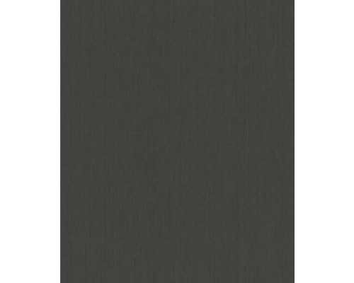 RASCH Vliesbehang 746198 Indian Style effen zwart Textielbehang met fijne structuur