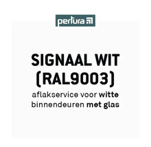 PERTURA Aflakservice voor 300 glasdeuren signaal wit