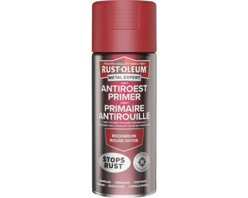 RUST-OLEUM Antiroest primer 3-in-1 400 ml Rust-Oleum Metal Expert 3-in-1 antiroest primer spray