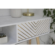 Decoratieve bijzettafel met lade en opbergruimte