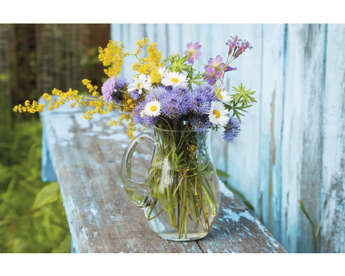 Buitencanvas Bloemen 77x117 cm Buitencanvas Bloemen 77x117 cm