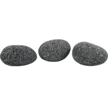 Drie puimstenen voor voetverzorging