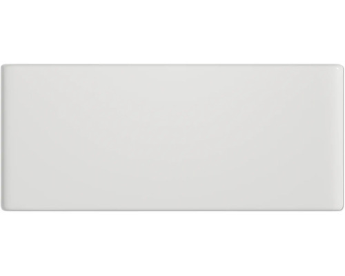 Witte keramische tegel, rechthoekig