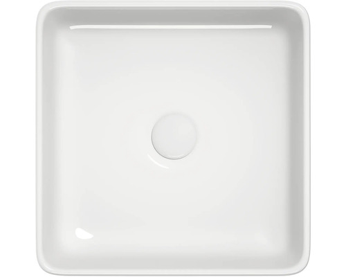 Vierkante waskom van keramiek