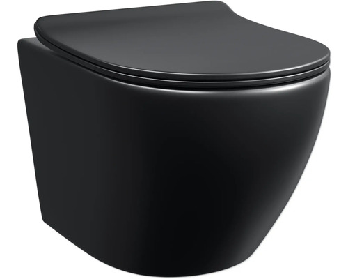 JUNGBORN Spoelrandloos toilet Four incl. softclose wc-bril met quick-release