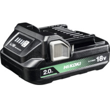 HiKoki accu met 18 volt en 2.0 ampère-uur