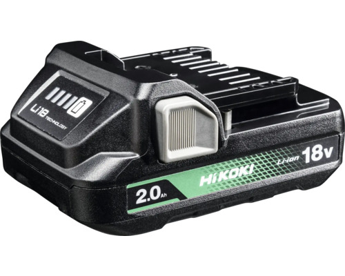 HiKoki accu met 18 volt en 2.0 ampère-uur