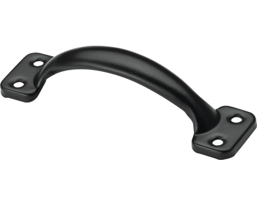 HETTICH Meubelgreep 76x18x20 mm zwart, 5 stuks Metalen handgreep