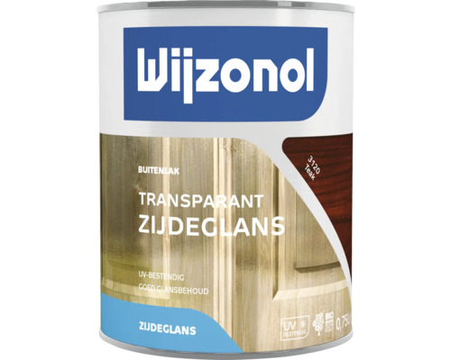 WIJZONOL Transparant zijdeglanslak 3120 teak 750 ml