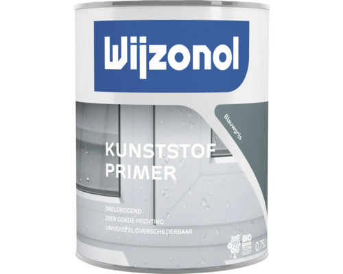 WIJZONOL Kunststof primer blauwgrijs 750 ml