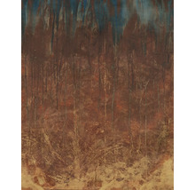 Abstract schilderij met kleurverlopen en verticale lijnen