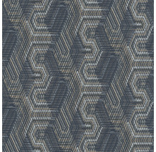 Textielbehang met geometrisch patroon