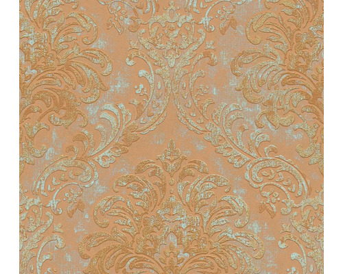 A.S. CRÉATION Vliesbehang 39112-1 Metropolitan Stories 3 ornament oranje/goud