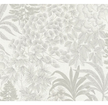 Behang met plantenmotief