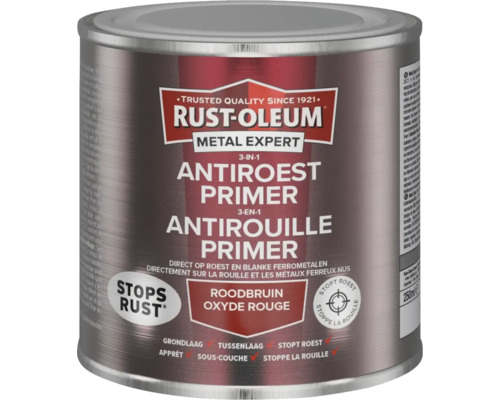 RUST-OLEUM Metal Expert 3-in-1 anti roest primer 250 ml Rust Oleum Metal Expert 3-in-1 Antiroest Primer blik