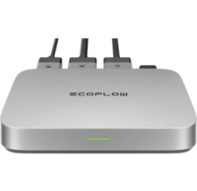 Ecoflow Powerstation met aansluitingen voor wisselstroom, batterij en zonne-energie