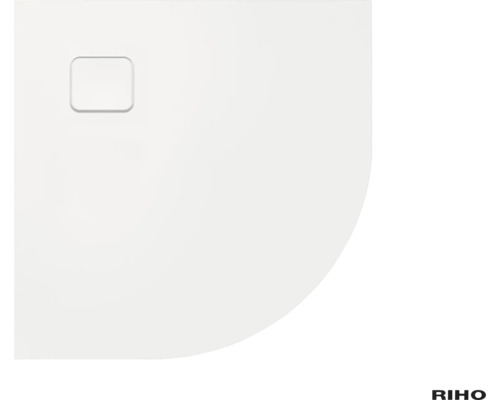 YES by RIHO Douchebak Basel wit 90x90x4,5 cm Halfronde douchebak met afvoer