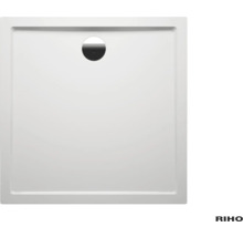 Vierkante douchebak van sanitairacryl met afvoer