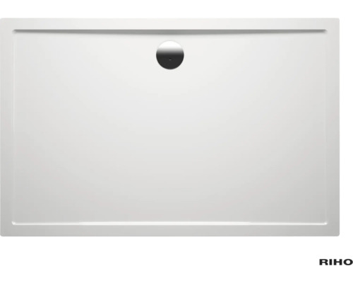 Rechthoekige douchebak met afvoer