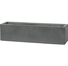 Rechthoekige plantenbak van steen