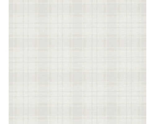 A.S. CRÉATION Vliesbehang 39072-3 Maison Charme ruiten beige Behang met ruitpatroon