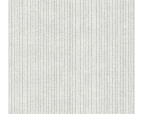 A.S. CRÉATION Vliesbehang 39076-3 Maison Charme strepen grijs Textielstof met streepmotief