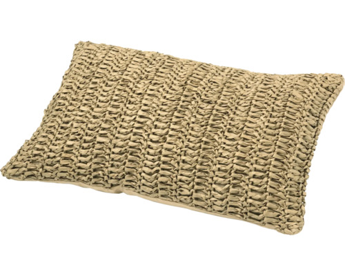 Decoratief kussen met gevlochten oppervlak