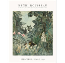 Henri Rousseau schilderij Equatoriaanse jungle, 1909