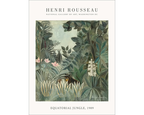 PURE LIVING Schilderij canvas Rousseau 57x77 cm
