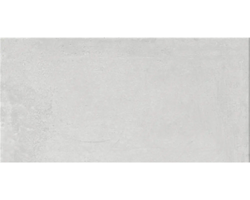 Wand- en vloertegel Newstreet rechthoek lichtgrijs 30x60 cm Rechthoekige vloertegel van steengoed