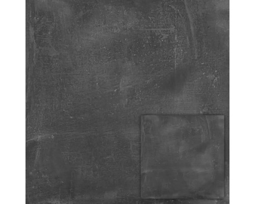 Wand- en vloertegel Newstreet vierkant donkergrijs 60x60 cm Grijze vloertegel met mat oppervlak