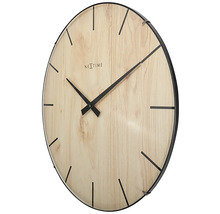 Nextime wandklok met houten design
