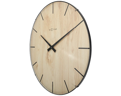 Nextime wandklok met houten design